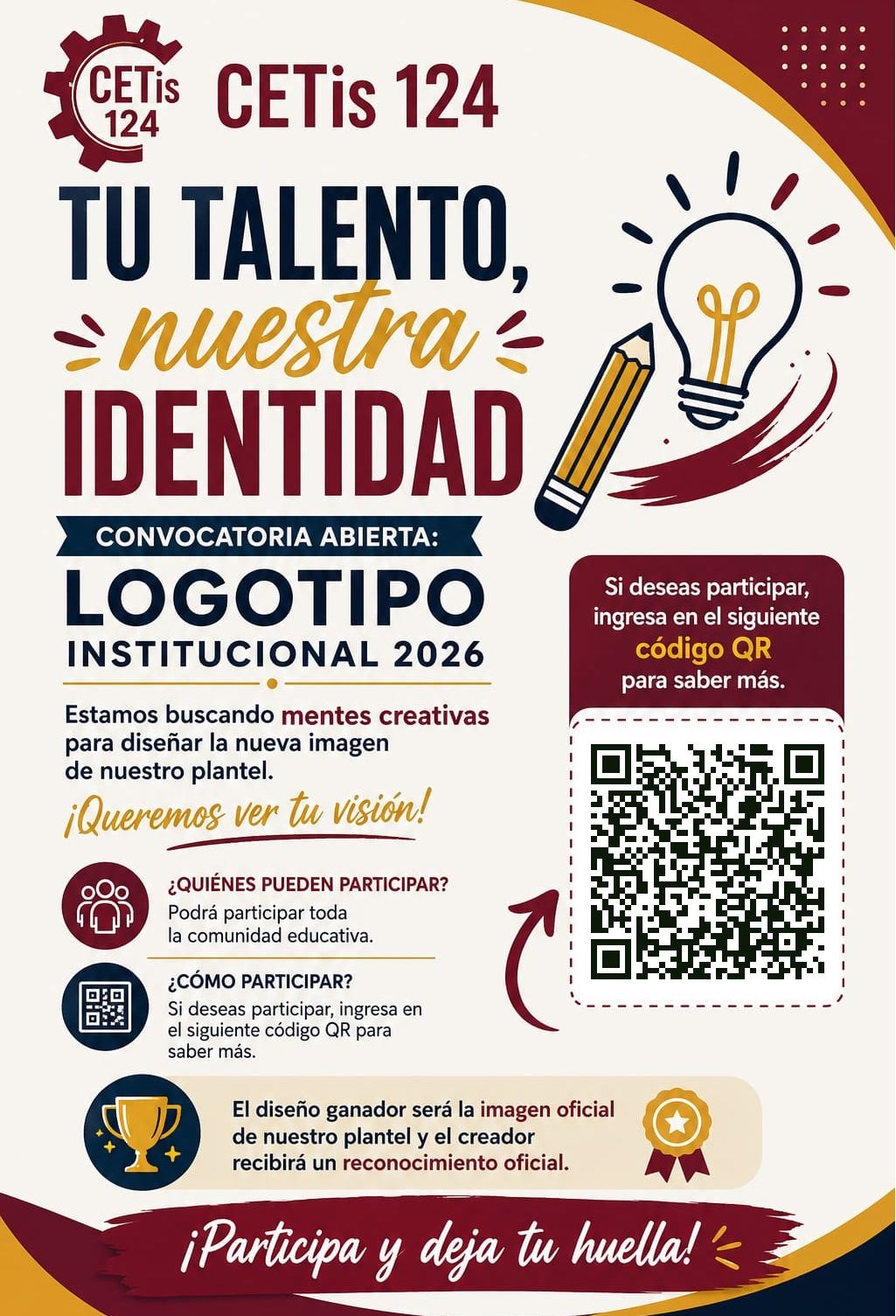 Convocatoria para cambio de Logotipo del CETIS 124